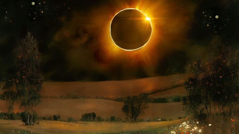 Solar Eclipse April 2024 ~ Pass The Baton